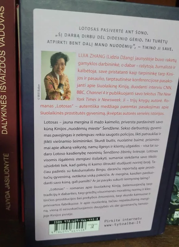 Lotosas - Lijia Zhang, knyga 3