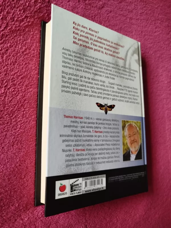 Avinėlių tylėjimas - Thomas Harris, knyga 6