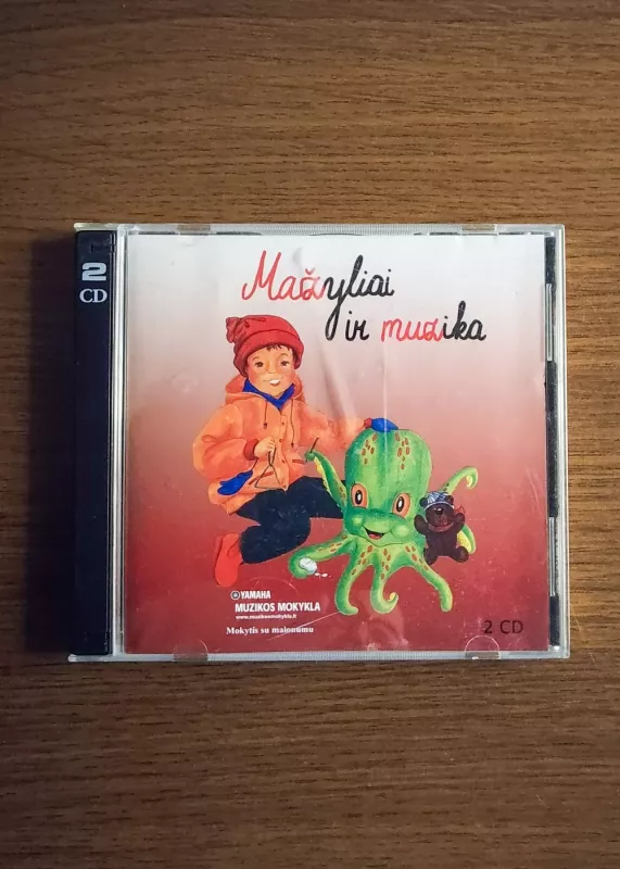 Yamaha muzikos mokykla - Mažyliai ir muzika (2xCD) - Neringa Lapinskienė, knyga 2