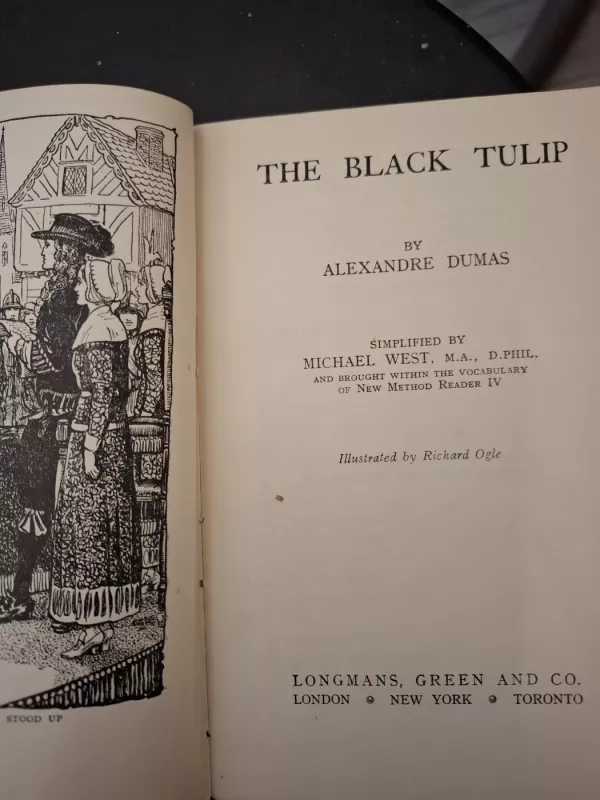 The black tulip - Aleksandras Diuma, knyga 3