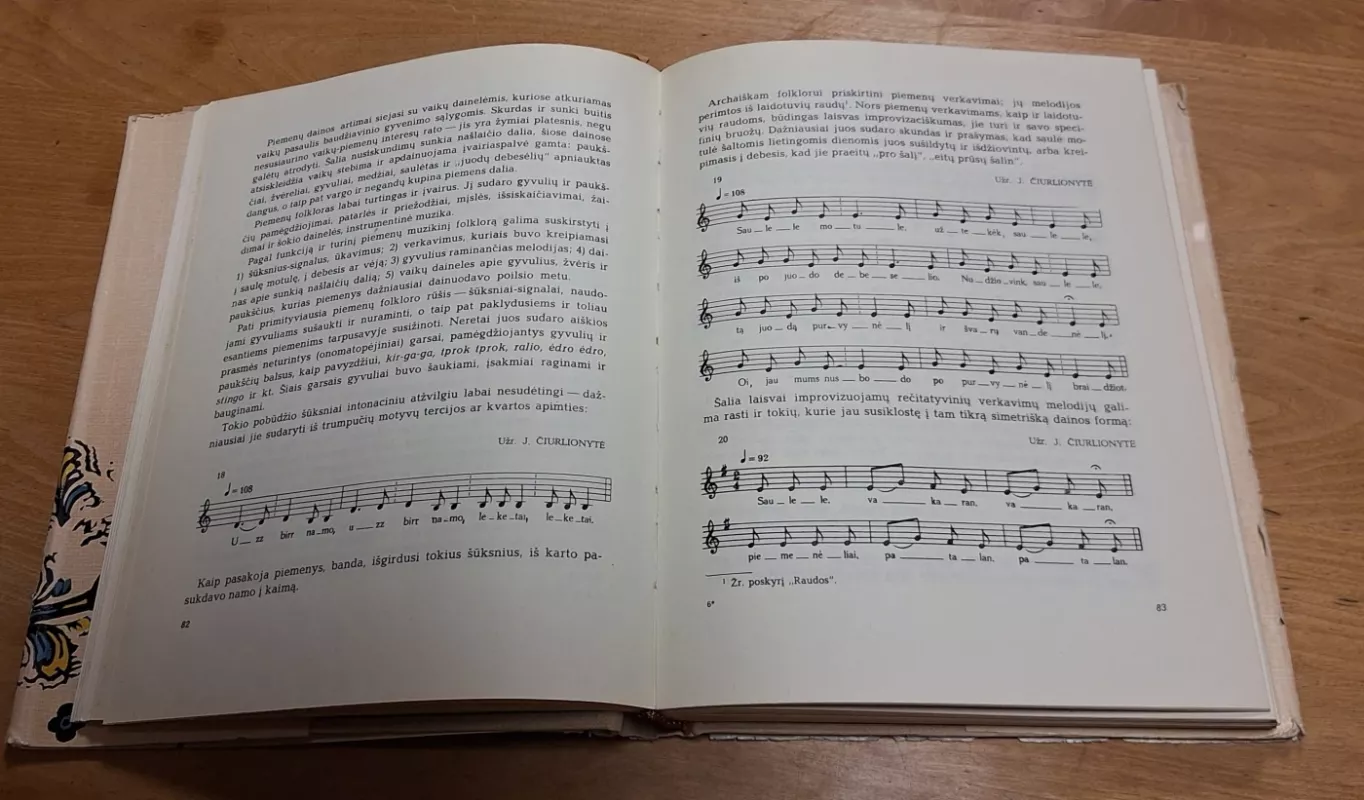 Lietuvių liaudies dainų melodikos bruožai - Jadvyga Čiurlionytė, knyga 3