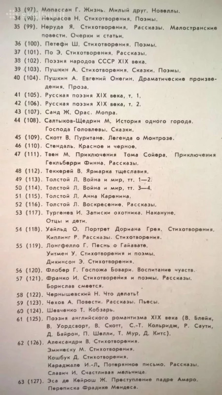 Pasaulinės literatūros biblioteka rusų kalba - Įvairūs, knyga 6