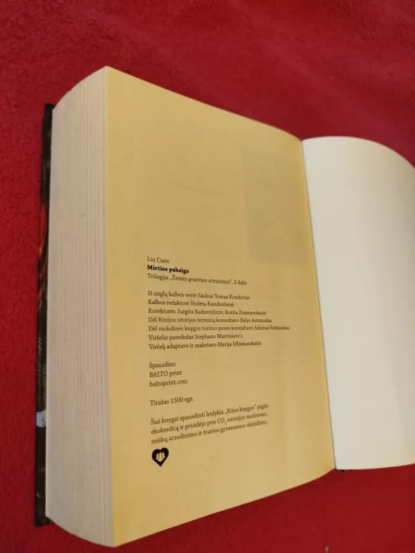 Mirties pabaiga - Liu Cixin, knyga 5