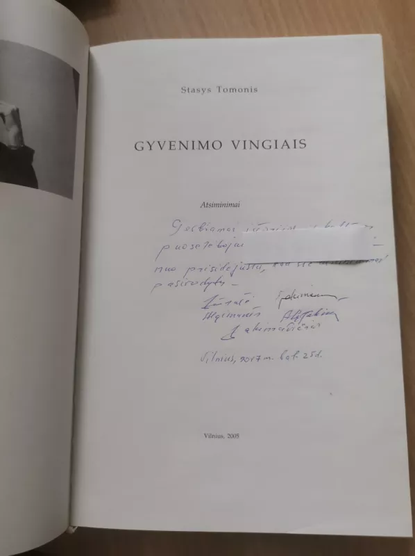 Gyvenimo vingiais. Atsiminimai - Stasys Tomonis, knyga 3