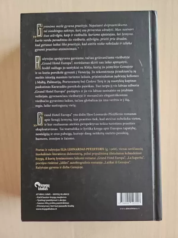 Grand Hotel Europa - Ilja Leonard Pfeijffer, knyga 3