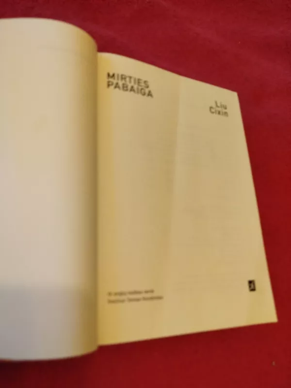 Mirties pabaiga - Liu Cixin, knyga 3