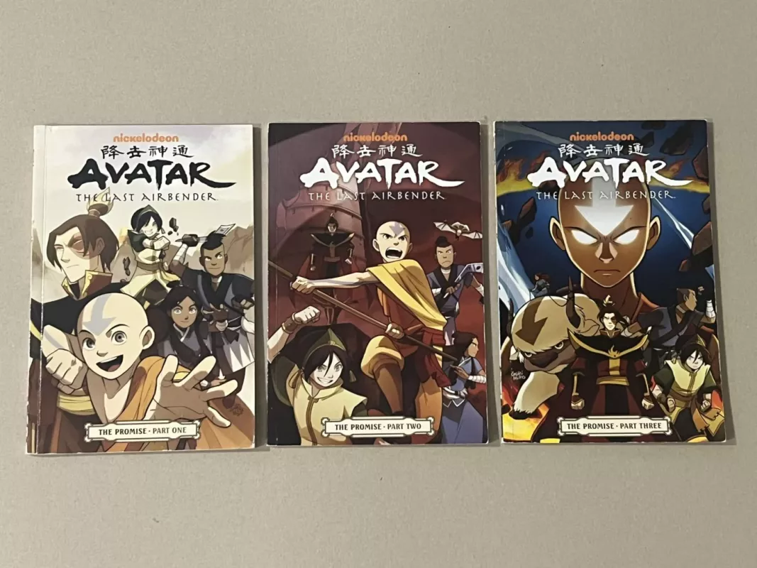 Avatar: The Last Airbender - The Promise. Part 1, 2 and 3 - Gene Luen Yang, knyga 2