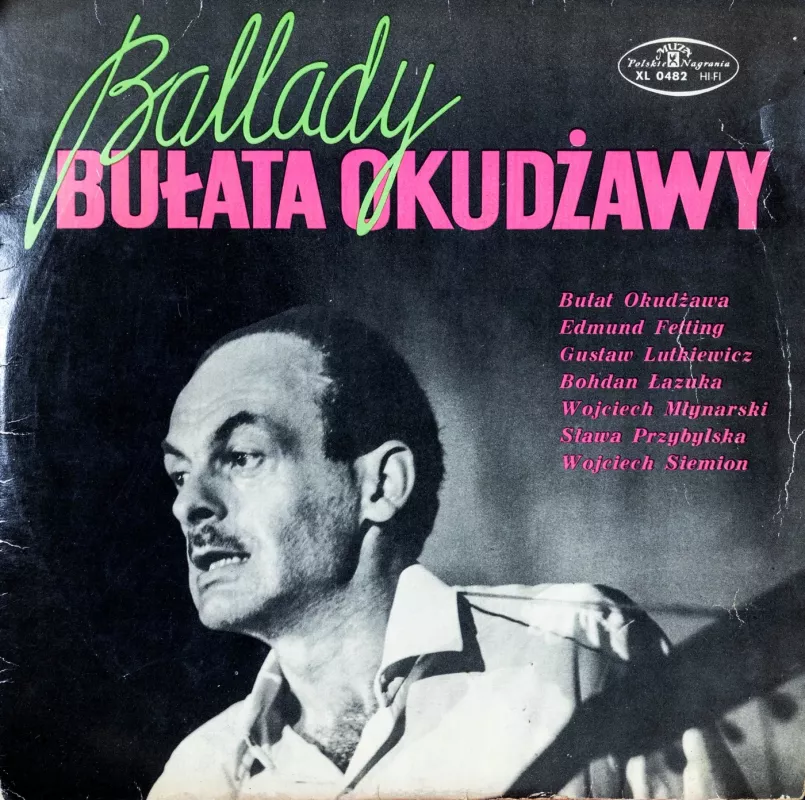 Ballady Bulata Okudzawy - Bulat Okudzawa, plokštelė 2