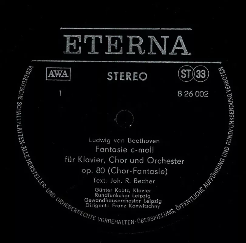 L. Beethoven. Gesamtausgabe - L. Bethovenas / L. Beethoven, plokštelė 4