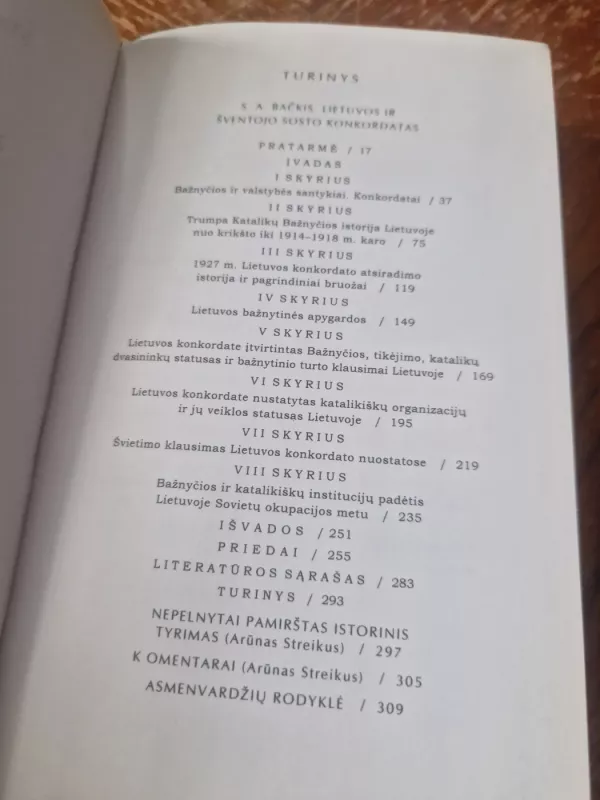 Lietuvos ir šventojo sosto konkordatas - Stasys Antanas Bačkis, knyga 3