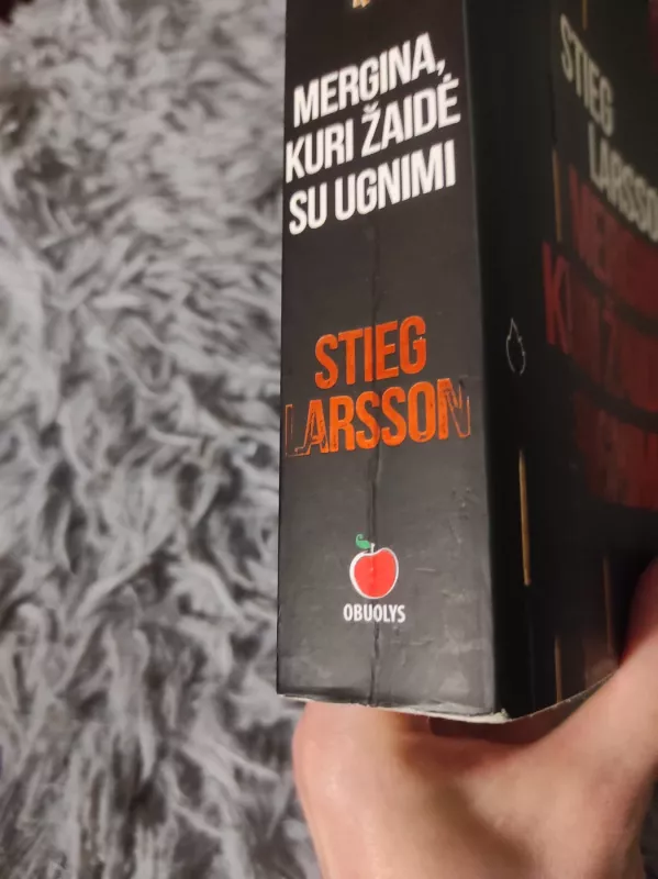 Mergina, kuri žaidė su ugnimi - Stieg Larsson, knyga 4