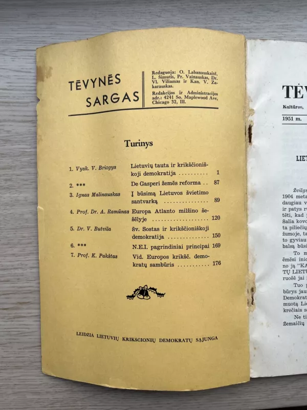 Tėvynės sargas III tomas 1(8) - Autorių Kolektyvas, knyga 4