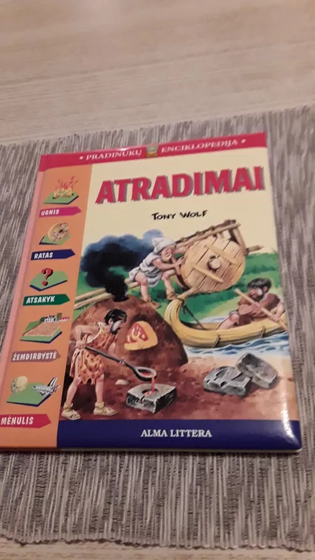 Atradimai - Tony Wolf, knyga 2