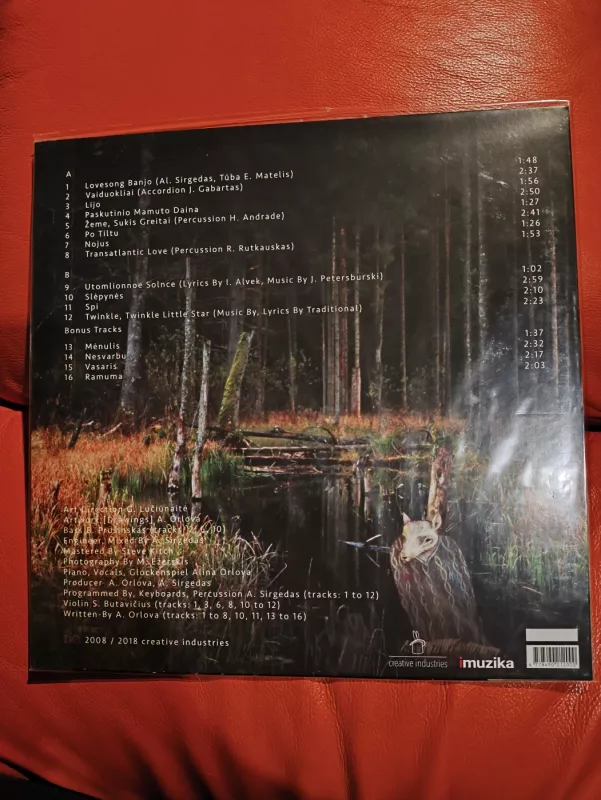 Alina Orlova - Laukinis Šuo Dingo - alina orlova, plokštelė 2