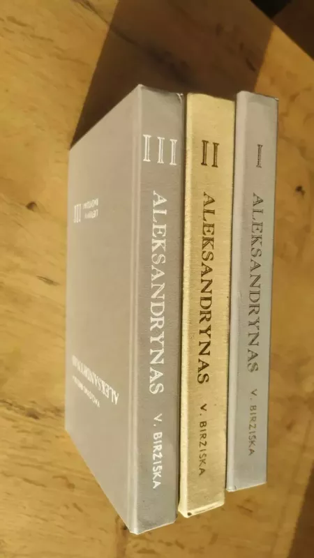 Aleksandrynas (3 tomai) - Vaclovas Biržiška, knyga 2