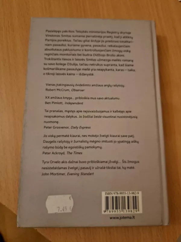 George Orwell: 1984 - George Orwell, knyga 3