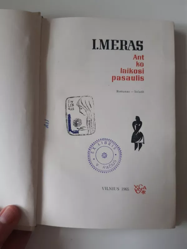 Ant ko laikosi pasaulis - Icchokas Meras, knyga 3