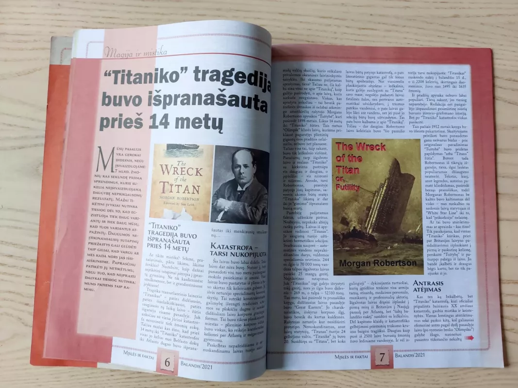 Mįslės ir faktai 2021 m. Nr. 4 (129) - Autorių būrelis, knyga 5