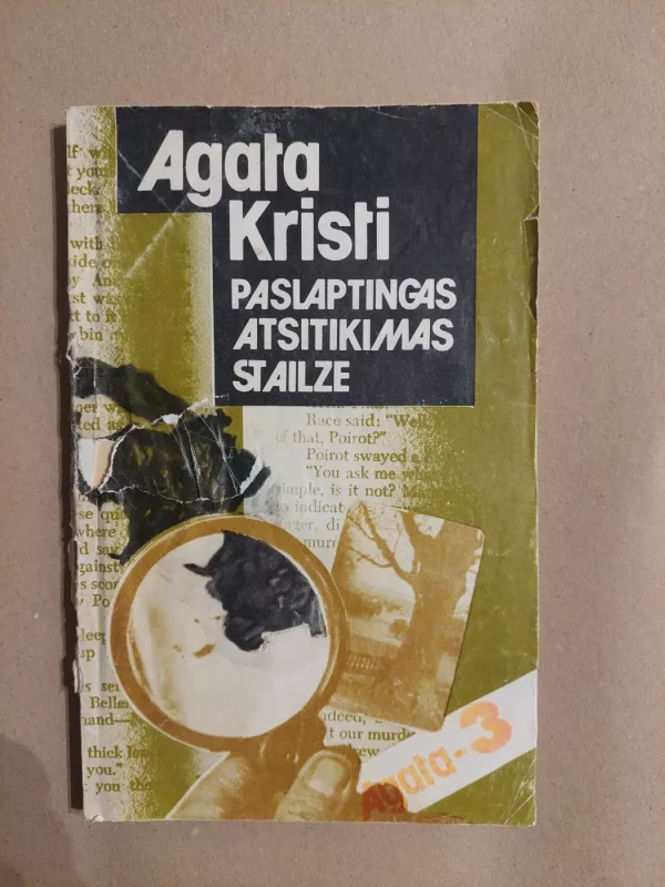 Paslaptingas atsitikimas Stailze - Agata Kristi, knyga 2
