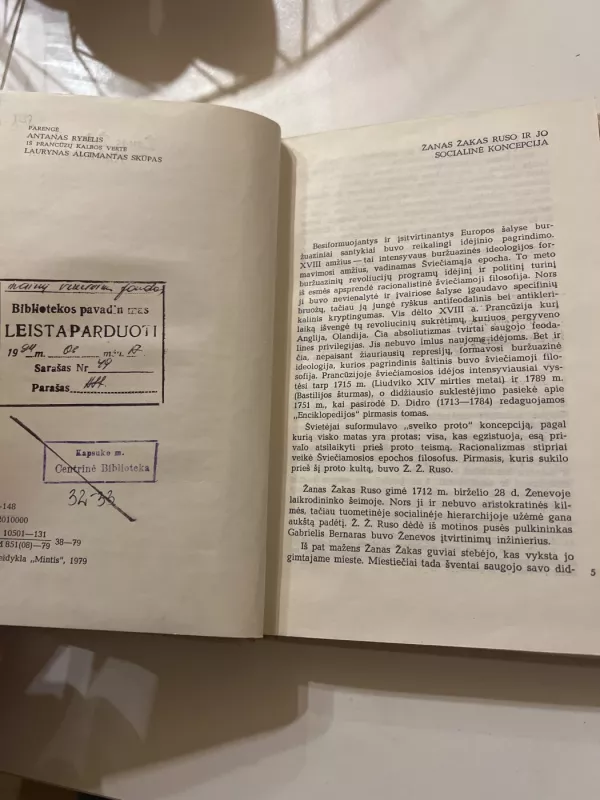 Rinktiniai raštai - Žanas Žakas Ruso, knyga 3