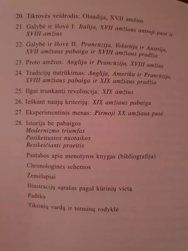 Meno istorija - Ernst H. Gombrich, knyga 5