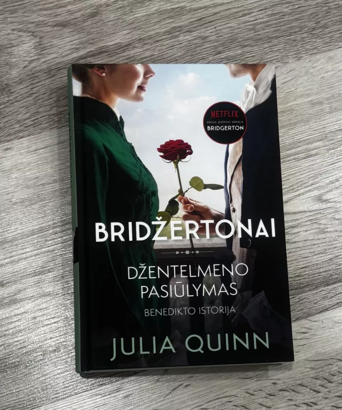 Bridžertonai: Džentelmeno pasiūlimas (Benedikto istorija) - Julia Quinn, knyga 2