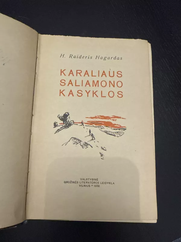 Karaliaus Saliamono kasyklos - H. Raideris Hagardas, knyga 3