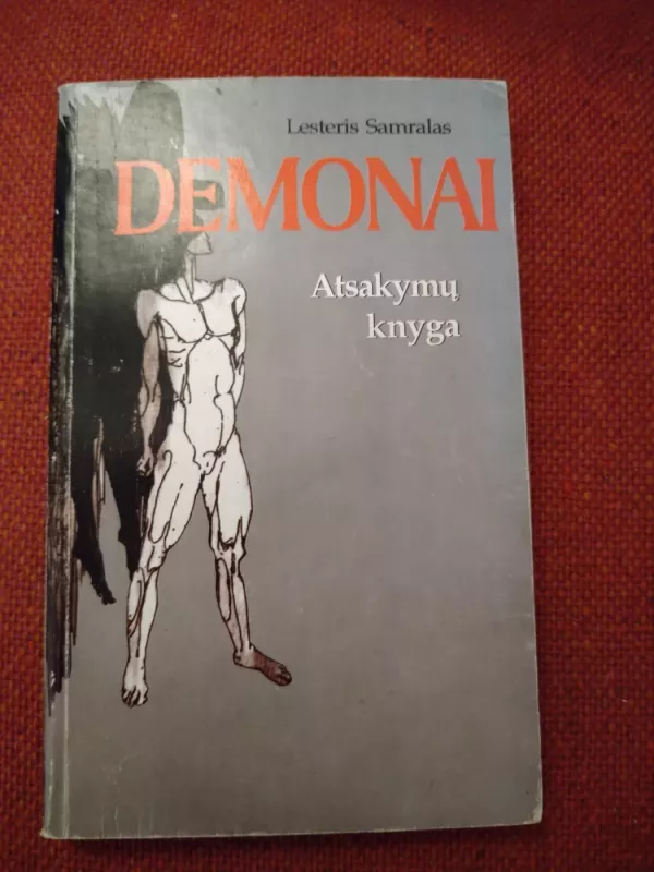 Demonai - Lesteris Samralas, knyga 2