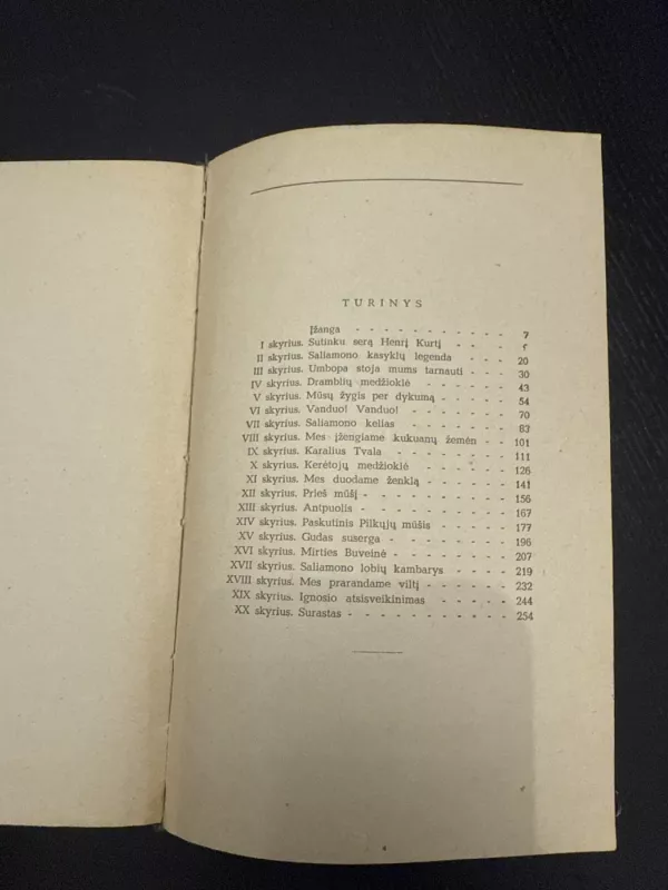 Karaliaus Saliamono kasyklos - H. Raideris Hagardas, knyga 6