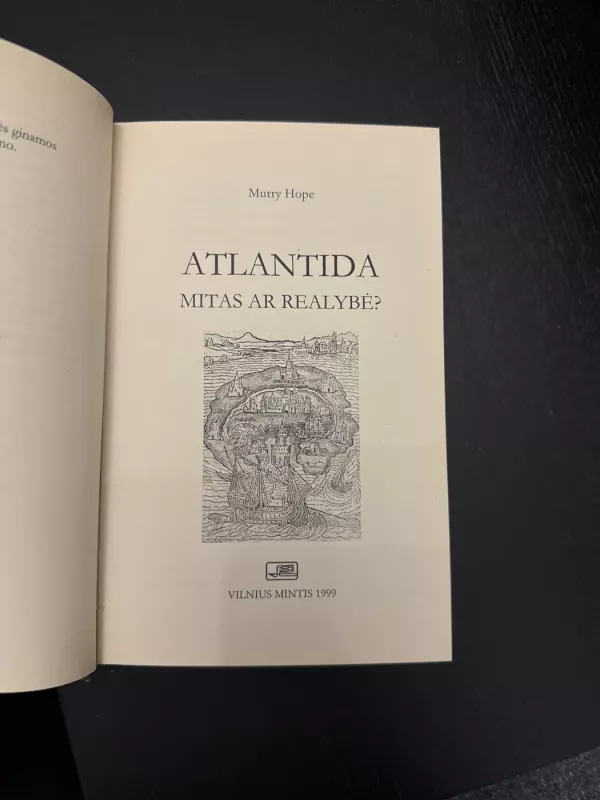 Atlantida: mitas ar realybė? - Murry Hope, knyga 3