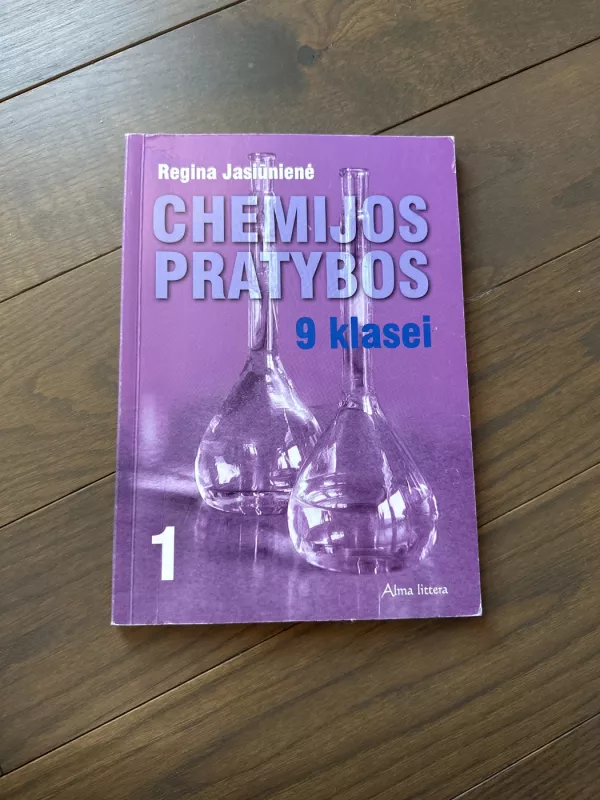 Chemijos pratybos 9 klasei 1 sąsiuvinis - Regina Jasiūnienė, knyga 2