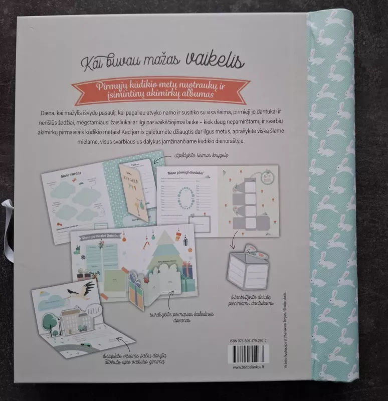 Kai buvau mažas vaikelis. Kūdikio albumas - Autorių Kolektyvas, knyga 3