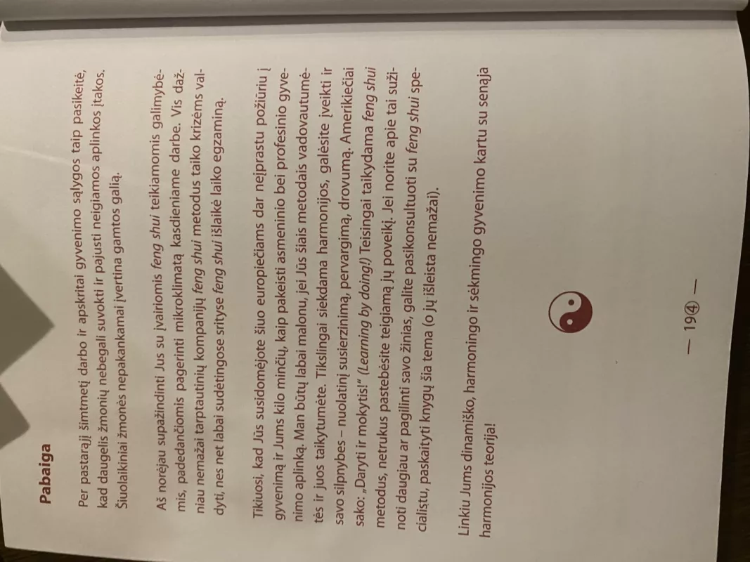 Feng Shui šiuolaikinei moteriai - Sonja Lobbert, knyga 5