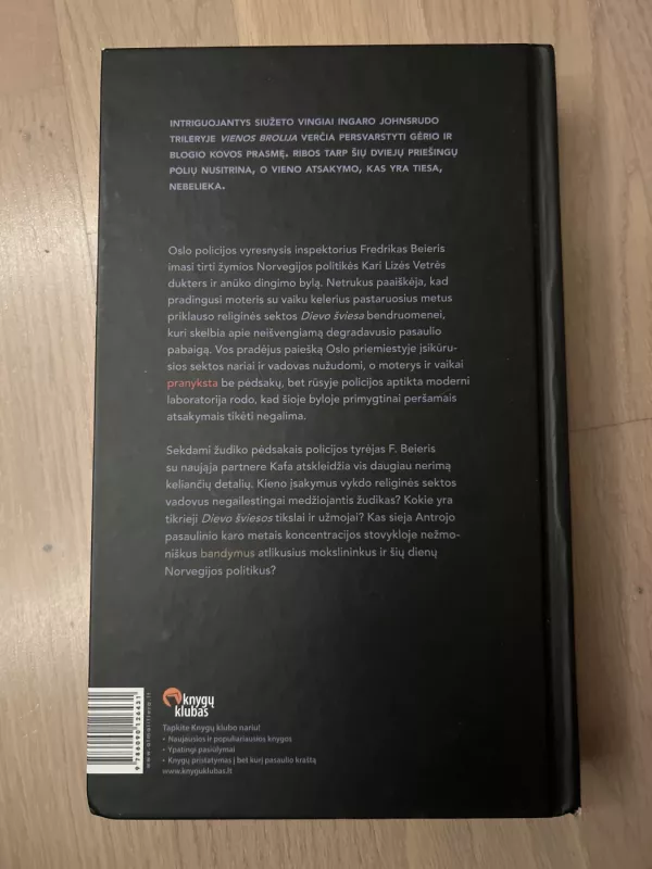 Vienos brolija - Ingar Johnsrud, knyga 3