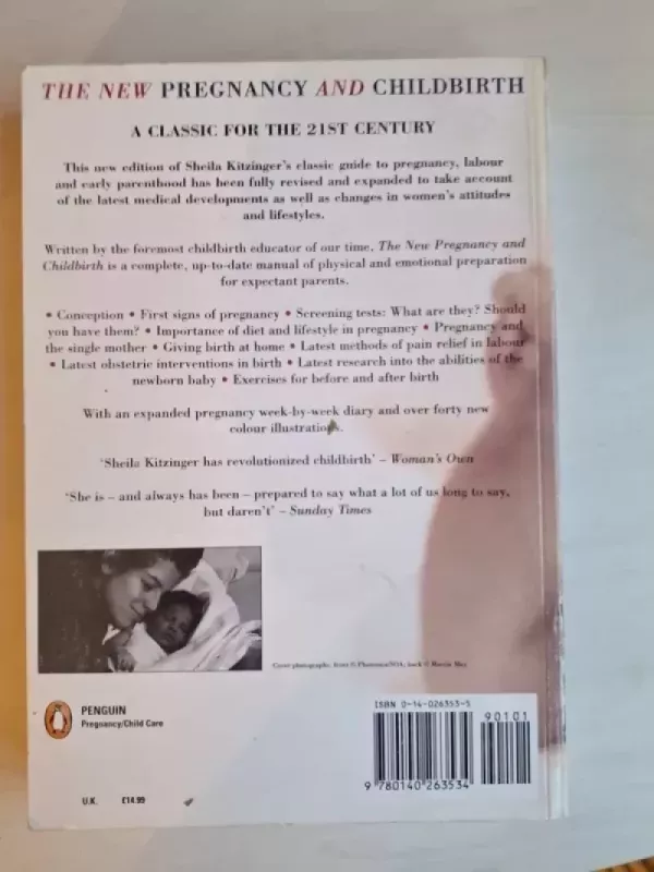 The new Pregnancy and Childbirth - Sheila Kitzinger, knyga 3