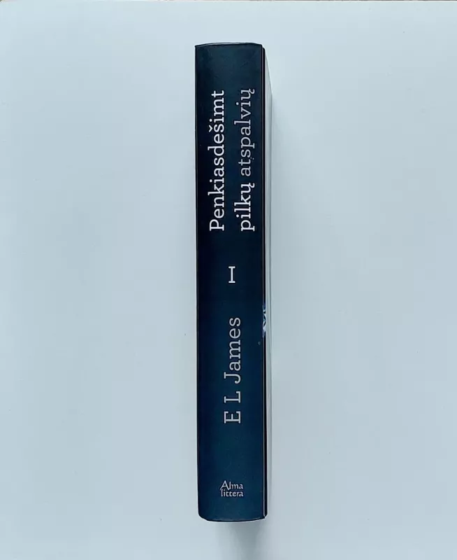 Penkiasdešimt pilkų atspalvių I dalis - E L James, knyga 3