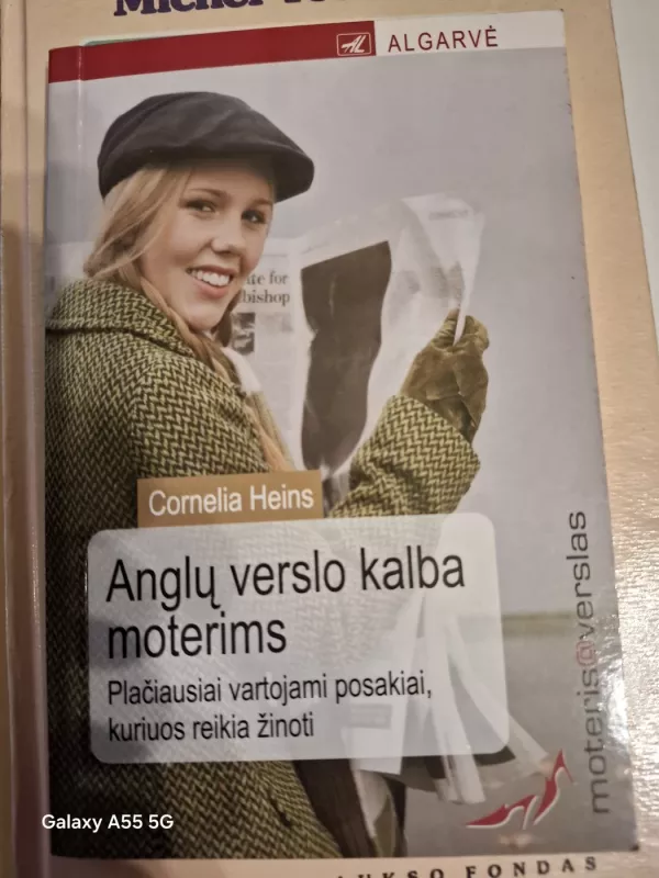 Anglų verslo kalba moterims - Cornelia Heins, knyga 2