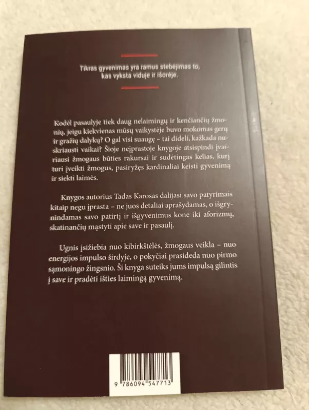 YRA KAIP YRA. Kelionė į save, stebėjimai ir auksinės mintys - Tadas Karosas, knyga 2