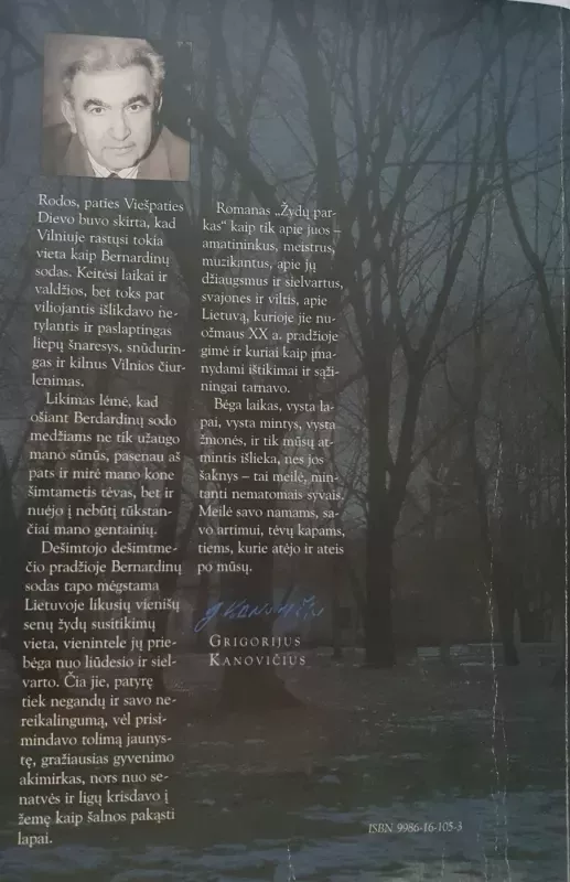 Žydų parkas - Grigorijus Kanovičius, knyga 4