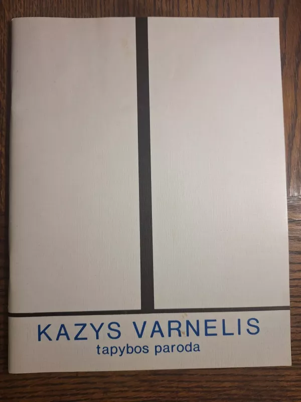 Kazys Varnelis. Tapybos paroda - R. Budrys, knyga 2