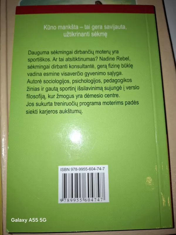 Sportiška ir darbui pasirengusi moteris - Nadine Rebel, knyga 2