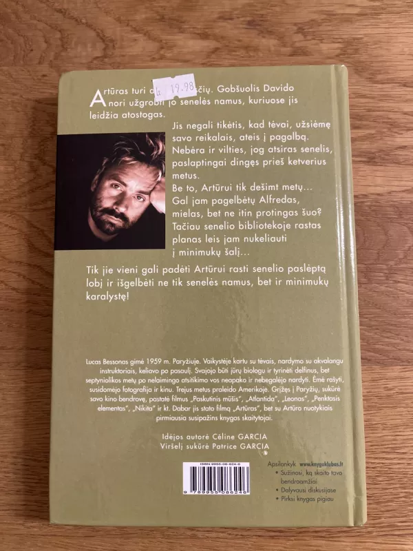 Artūras ir minimukai - Luc Besson, knyga 3