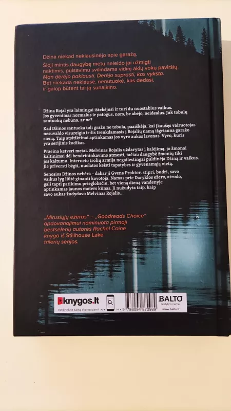 Mirusiųjų ežeras - Rachel Caine, knyga 4