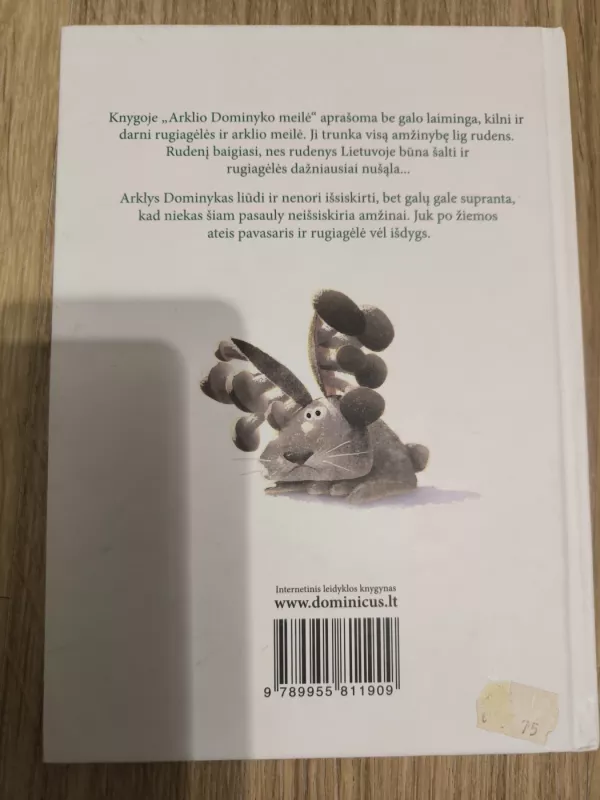 Arklio Dominyko meilė - Vytautas Landsbergis, knyga 2