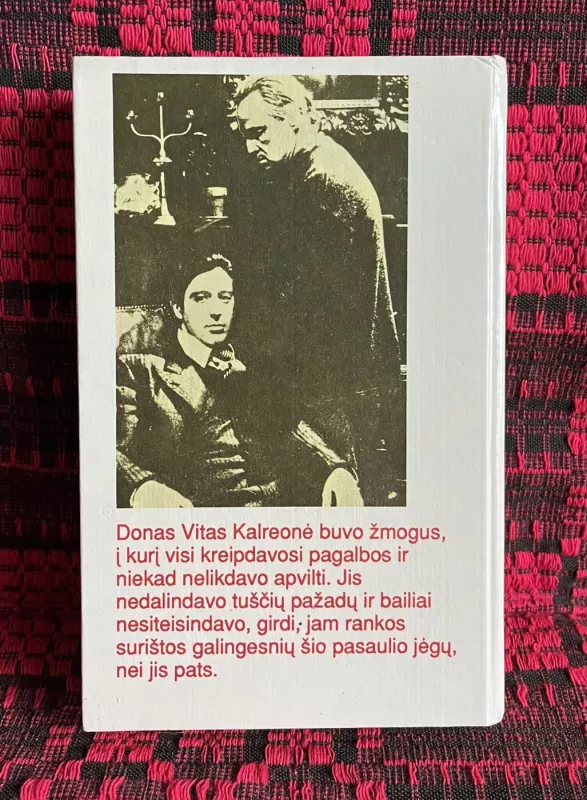 Krikštatėvis - Marijo Pjuzo, knyga 3