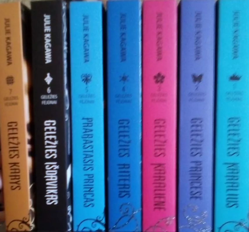 Komplektas "Geležies fėjūnai" - Kagawa Julie, knyga 3