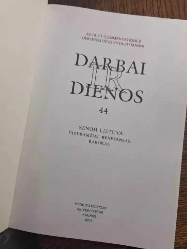 Darbai ir dienos (44 tomas) - Leonas Gudaitis, knyga 3