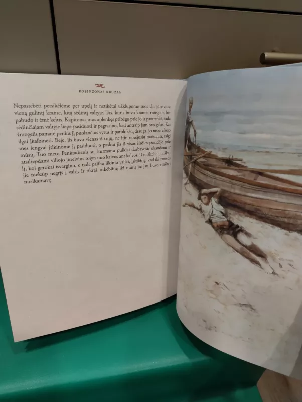 ROBINZONAS KRUZAS Robert Ingpen - Danielis Defo, knyga 3