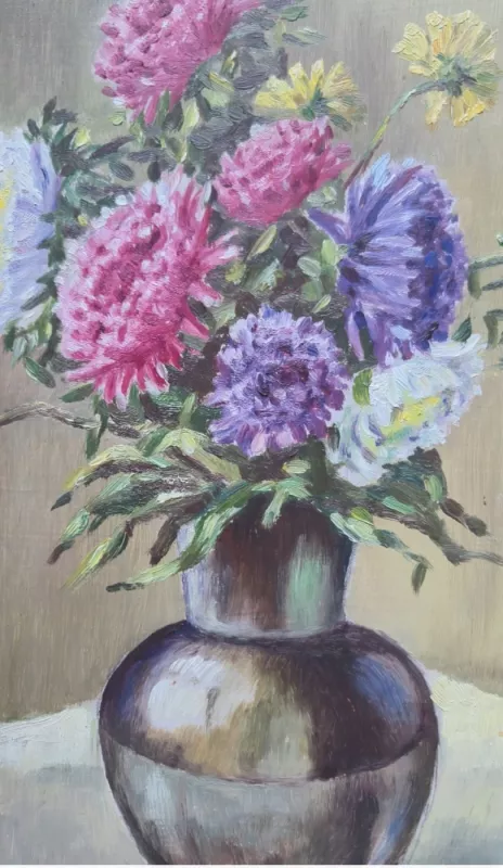 Paveikslas su astromis - , namai ir interjeras 4