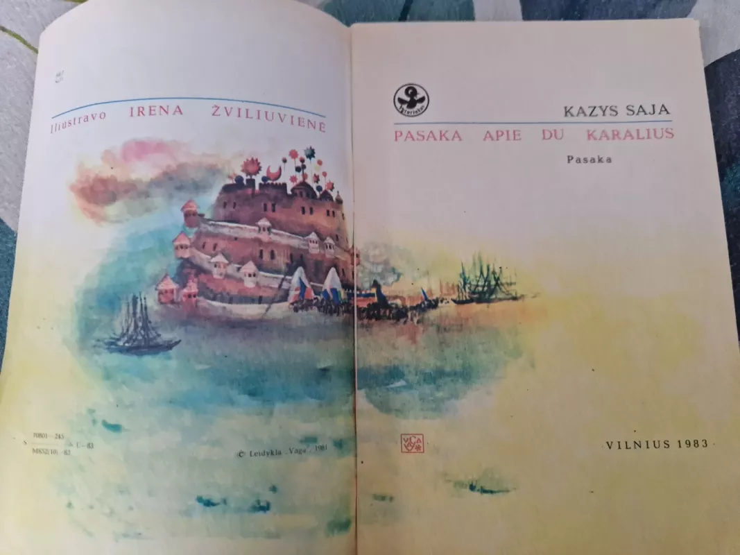 Pasaka apie du karalius - Kazys Saja, knyga 2